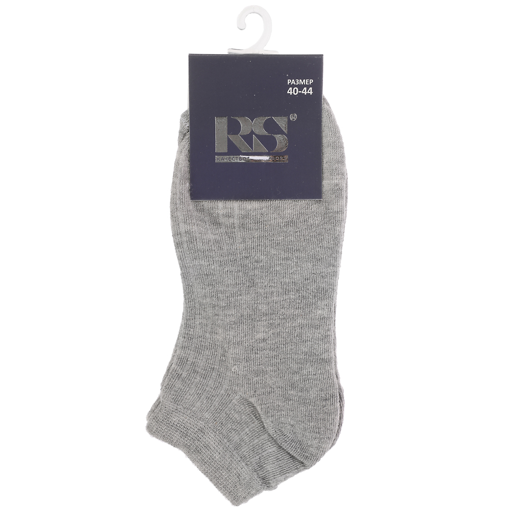 RS Носки мужские укороченные, р.40-44, 70%хлопок, 25% полиамид, 5% эластан, R001/1, разноцветные - #4