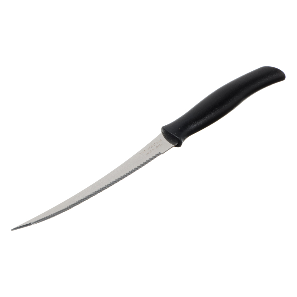 Нож для томатов черный Tramontina Athus, 12,7 см - #1