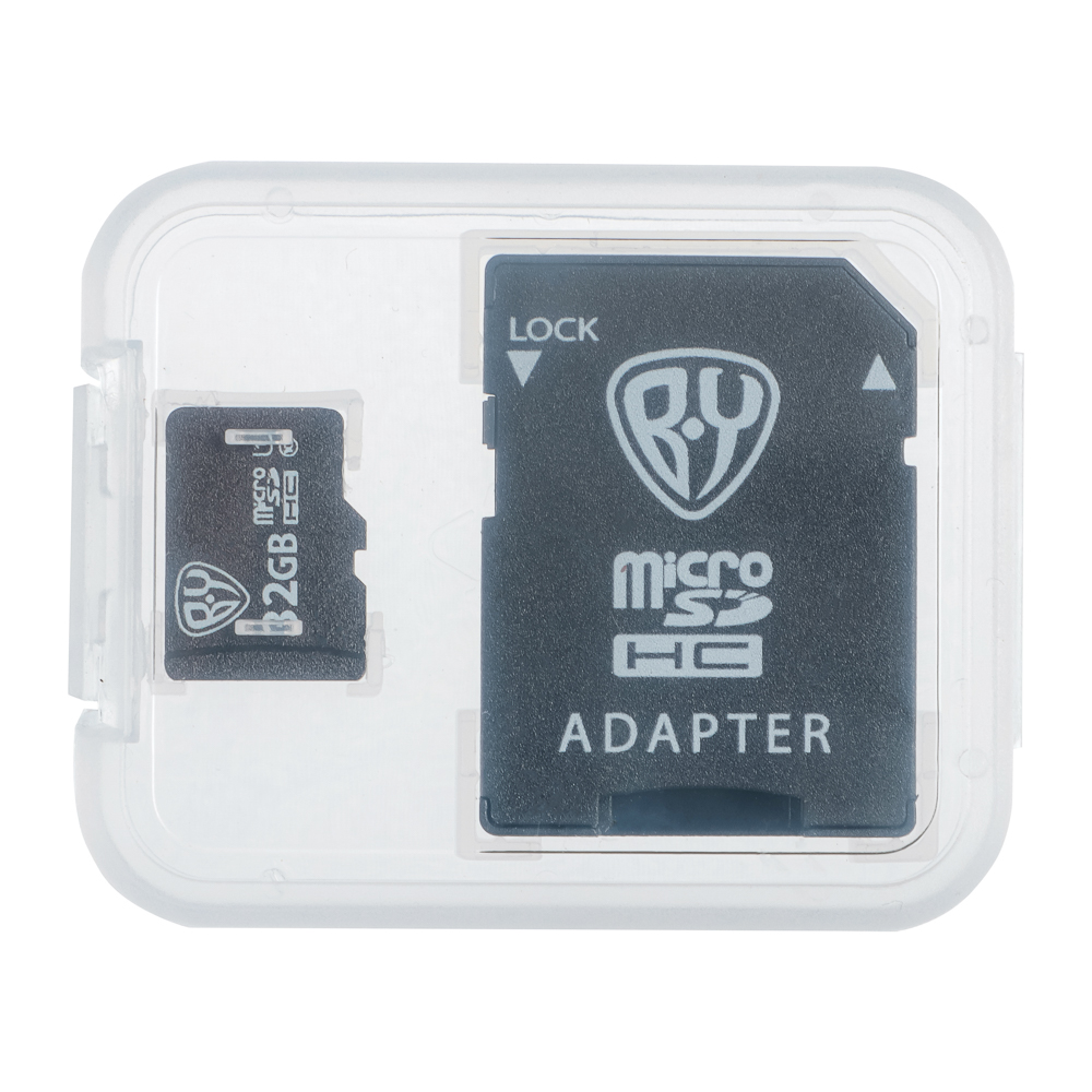 BY Флеш-карта памяти microSD 32Gb, 10 класс с адаптером SD - #4