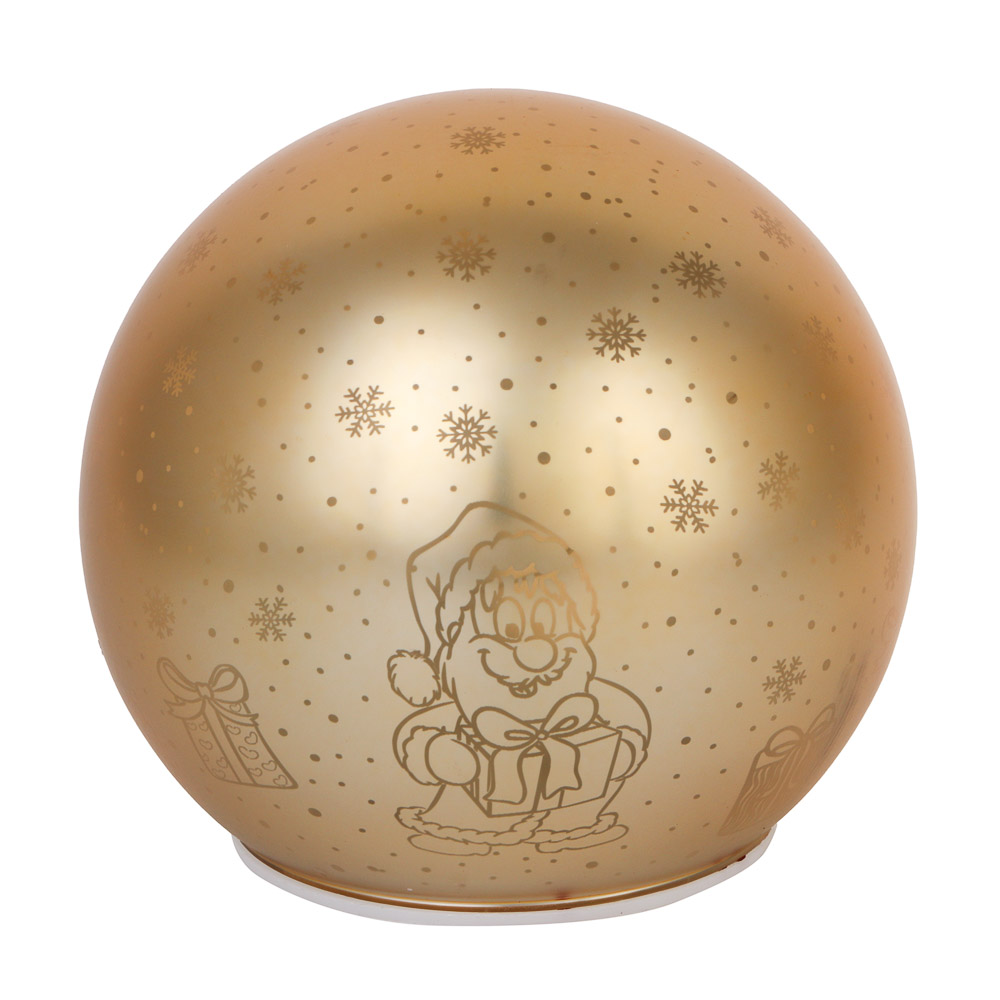 СНОУ БУМ Светильник декоративный LED, в виде шара, диаметр 12см, стекло, PS, 3xAA, 1 режим - #1