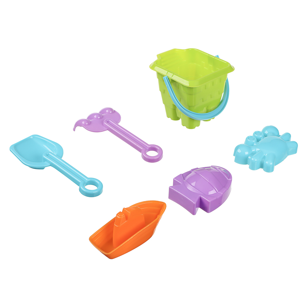Набор для игры в песке, 6 предметов, ИГРОЛЕНД, для детей 3+ - #11
