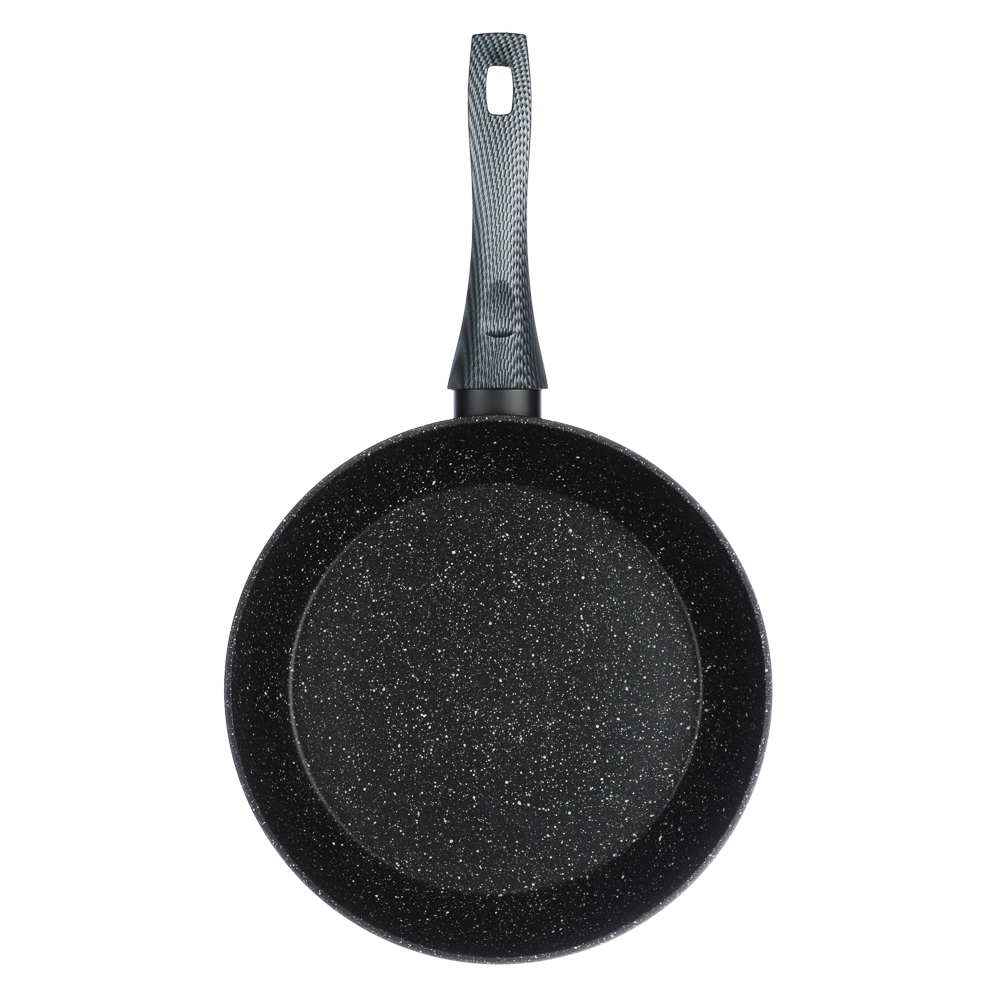 SATOSHI Карбон Сковорода литая d26см, антипригарное покрытие Мрамор, индукция - #2