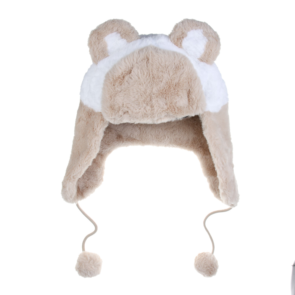 GALANTE Шапка-ушанка, р.56, 100% полиэфирное волокно, цвета в ас-те, ОЗ25-17 - #3