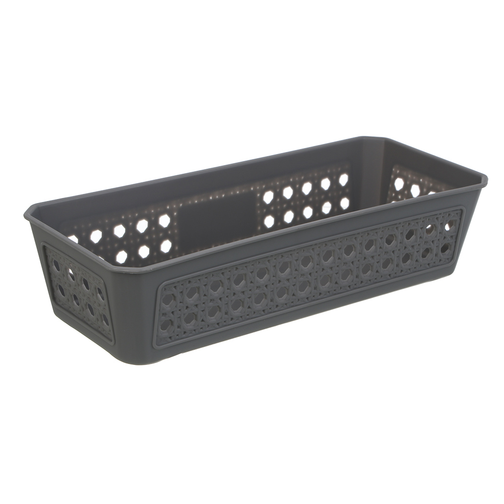 Корзина для хранения тм VETTA, пластик, 26,5х11,4х6,5см - #5