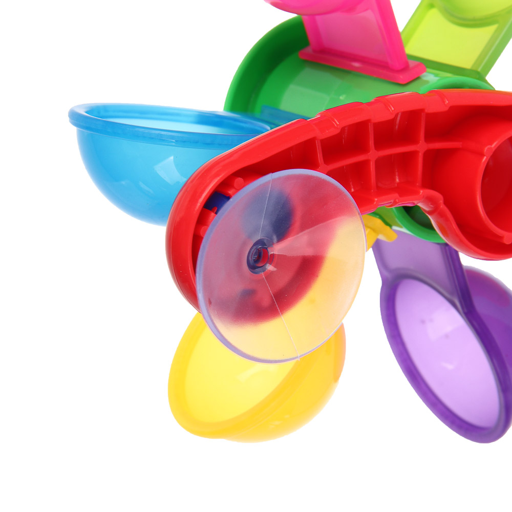 Игрушка развивающая ИГРОЛЕНД "Водяная карусель", набор 3 предмета, ABS, 14x19x4см - #6