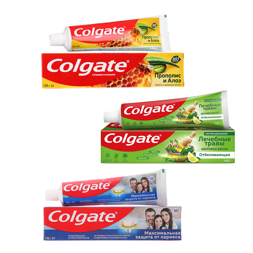 Зубная паста COLGATE, 100мл,3вида - #1