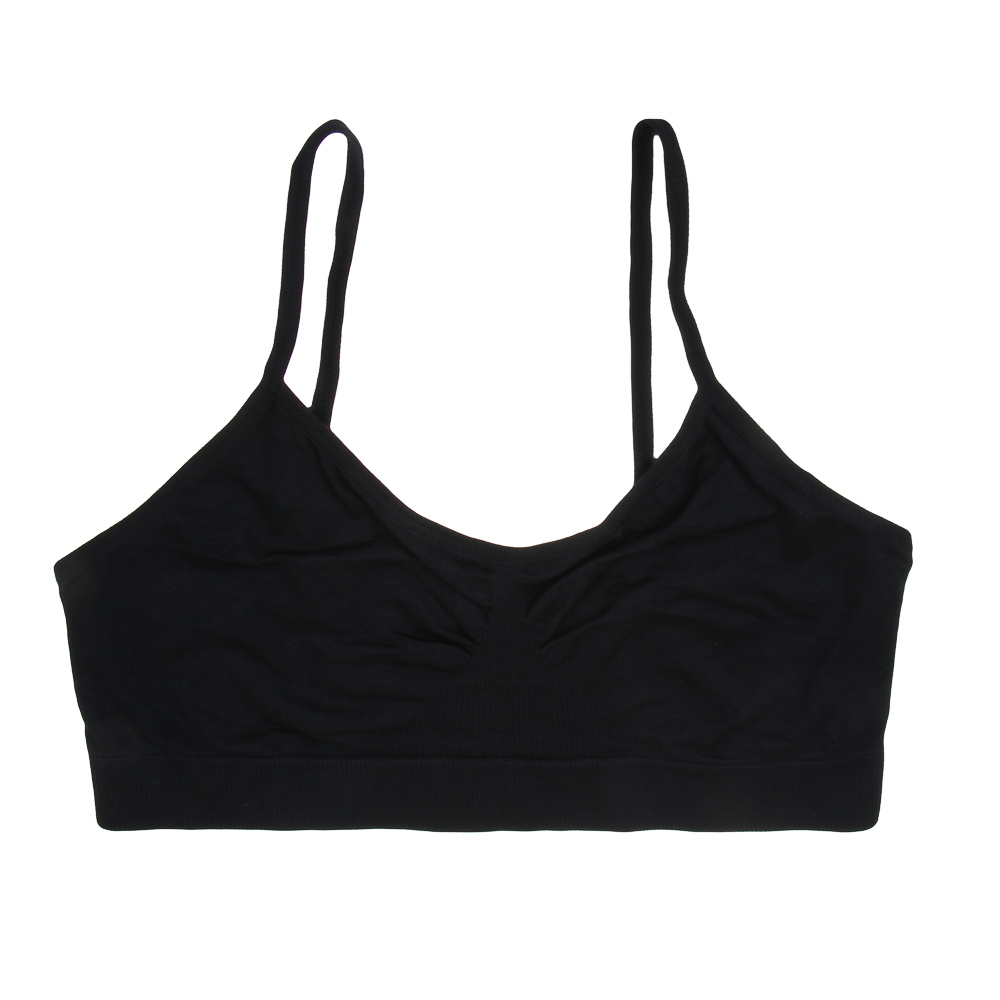 GALANTE Топ на узких лямках, р.46-48, 93%полиамид, 7% эластан, черный, НБ25-20 - #1