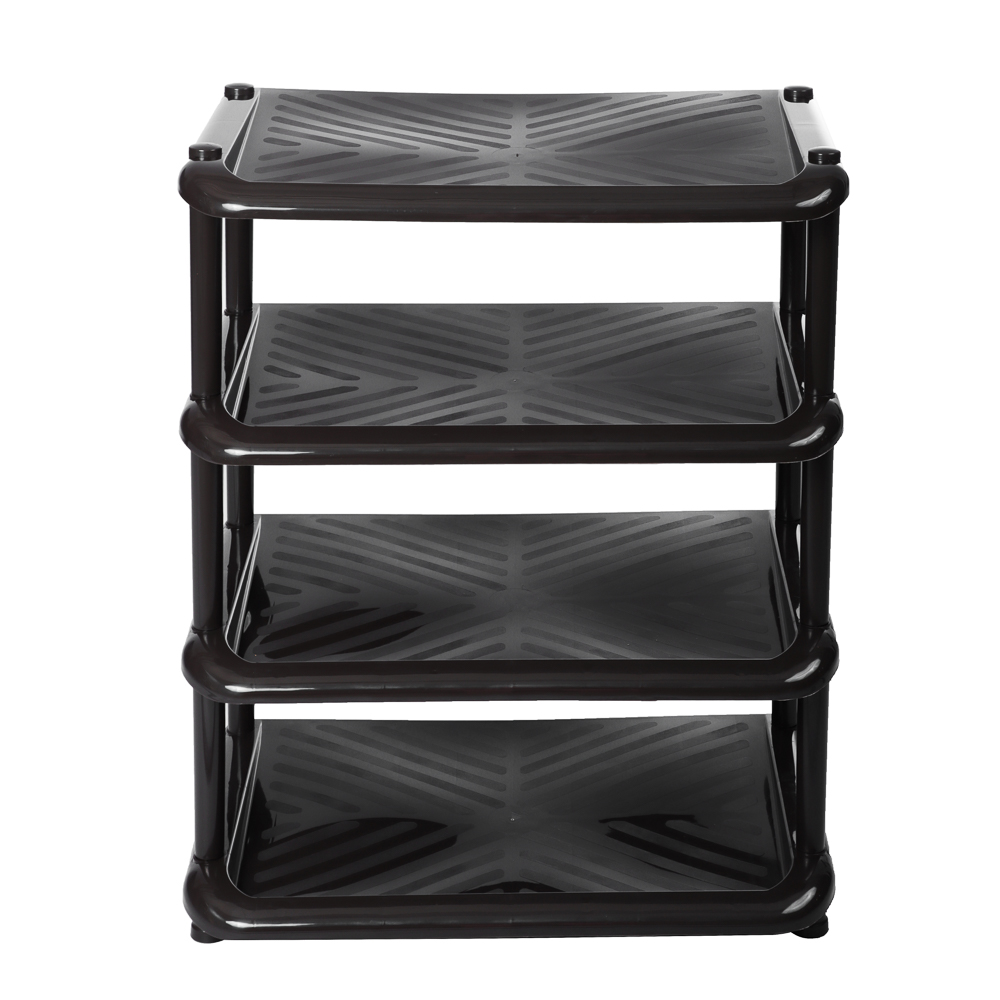 Этажерка для обуви "Комфорт", 52,5х34х33см, 4 полки, коричневая - #5