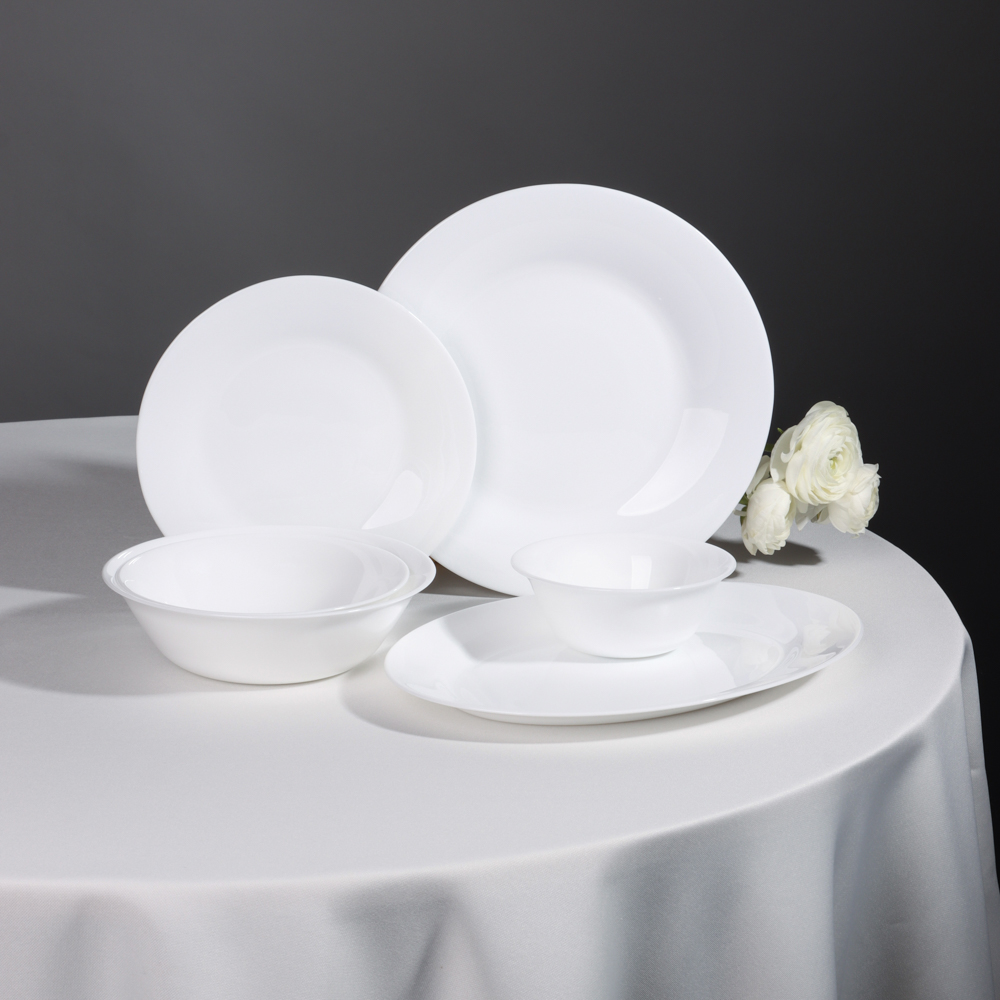 MILLIMI Белана Тарелка десертная, опаловое стекло, 20,5см - #8