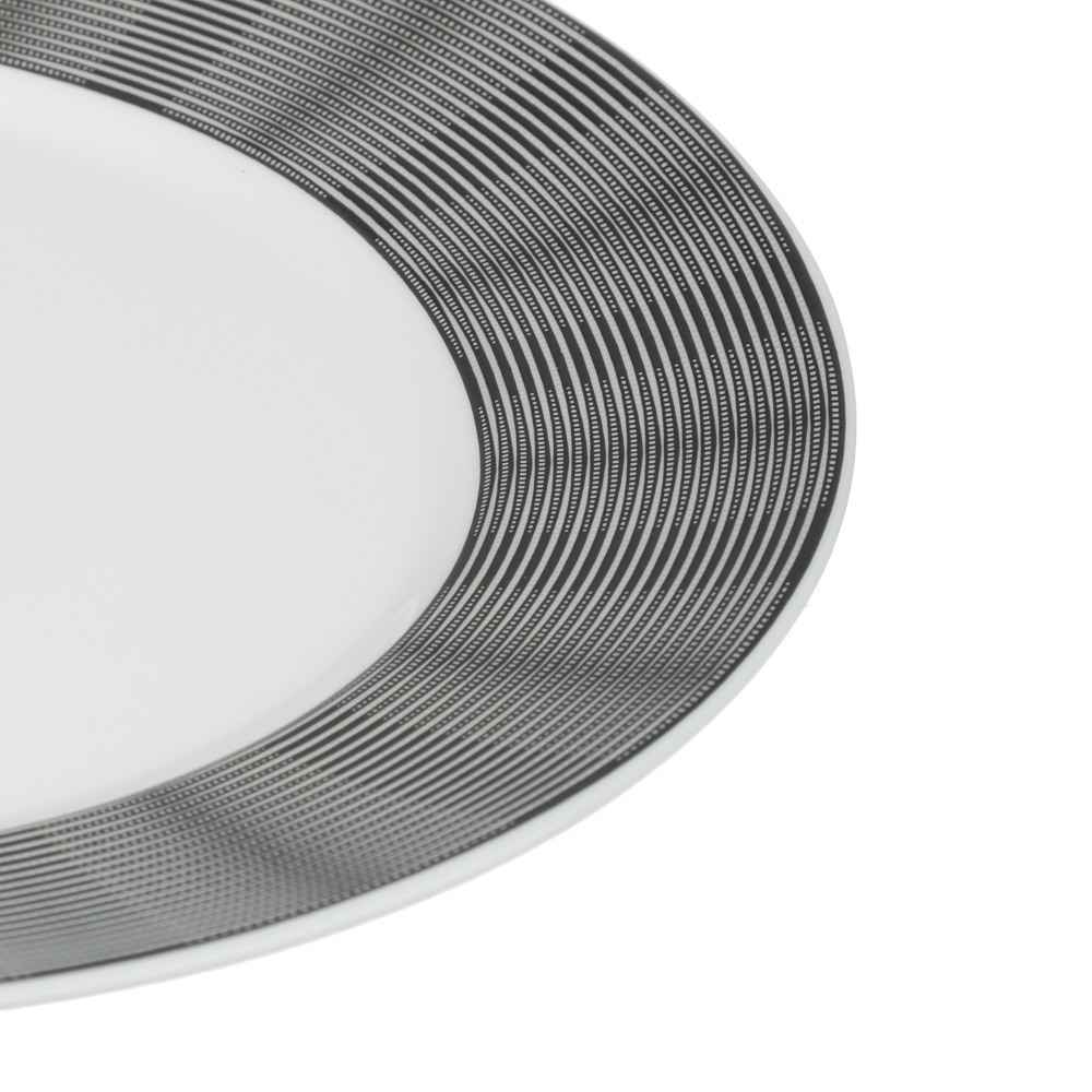 MILLIMI Графит Тарелка десертная, опаловое стекло, 19см - #3