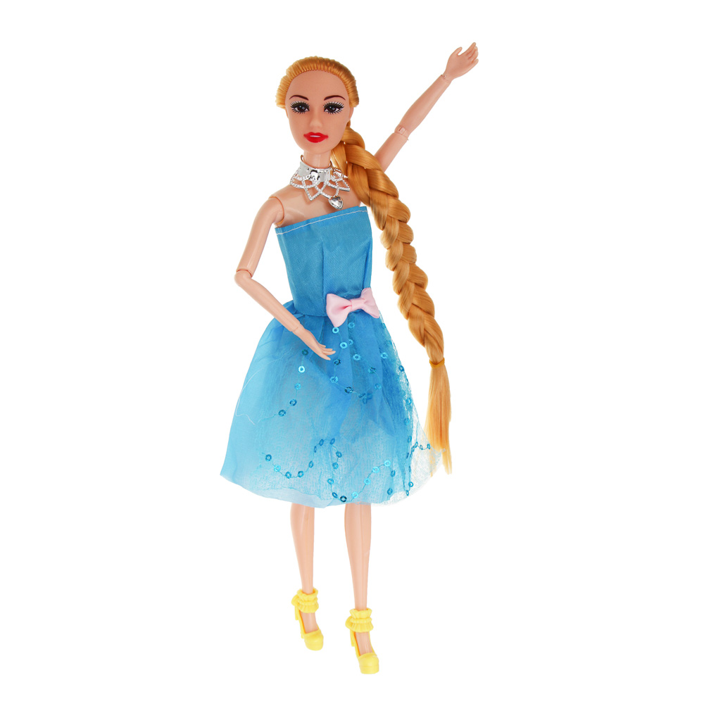 Кукла в коротком платье шарнирная, 29 см, PP, PVC, полиэстер, тм ИГРОЛЕНД - #5