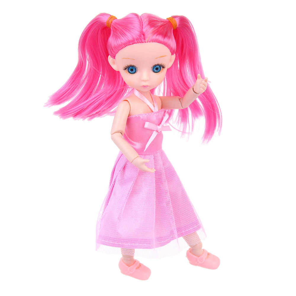 ИГРОЛЕНД Кукла шарнирная с аксессуарами, 20 см, ПВХ, полиэстер, 28,5х17,5х5 см - #4