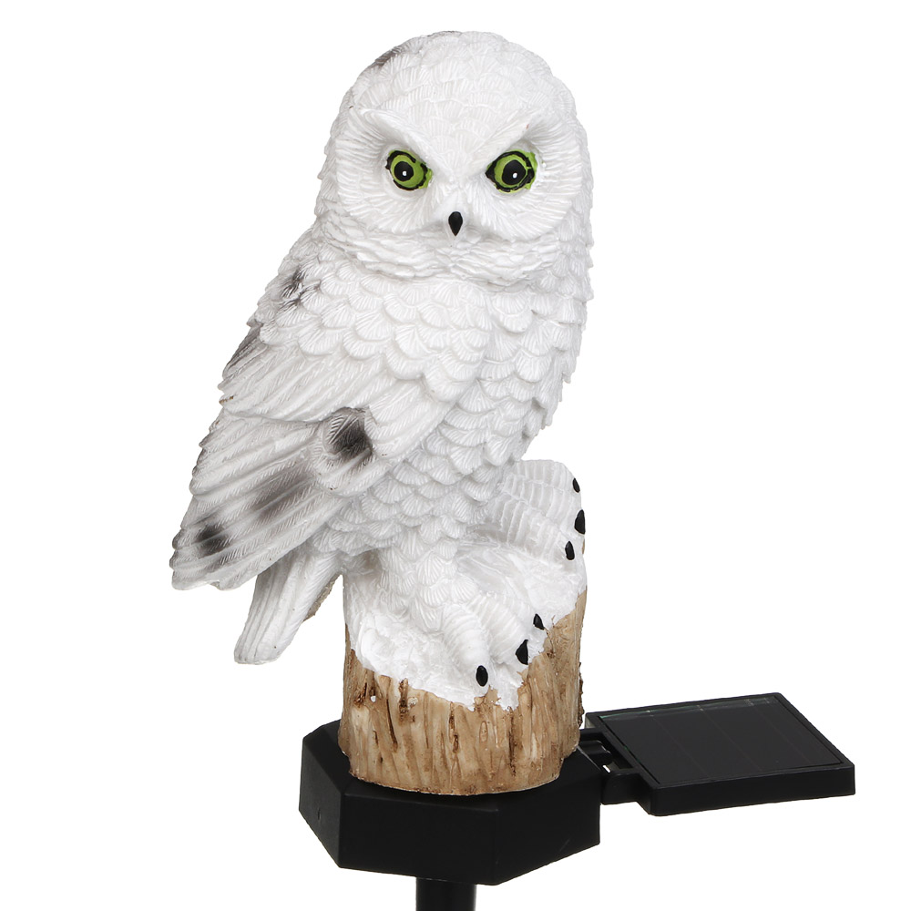 Светильник сад.на солн.бат.тм INBLOOM Сова, 7х8.5х44см,1LED,шамп.,AAA200/600mAh Ni-MH,1реж., полист. - #2