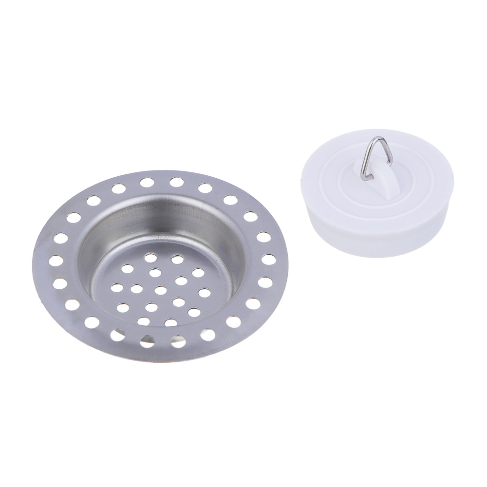 Набор для раковины решетка и пробка тм VETTA, 6см, нерж.сталь, CBV4141 - #1