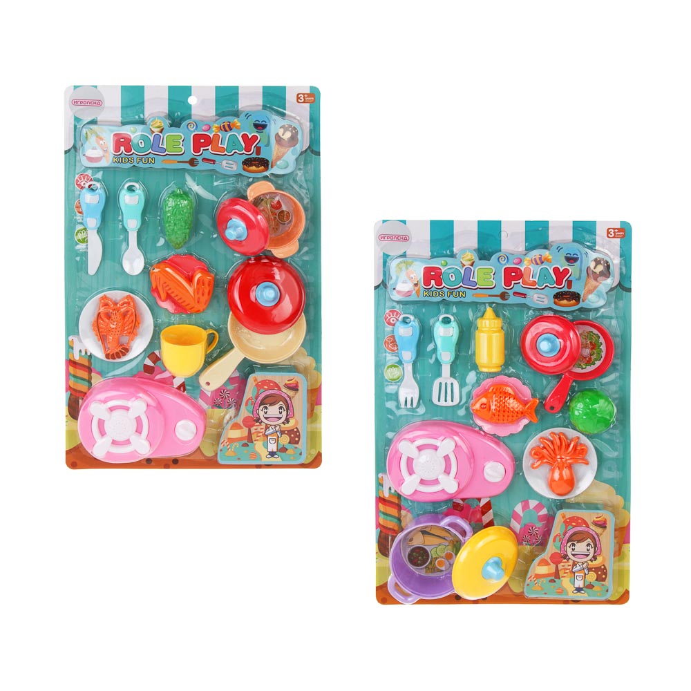 Посудка с продуктами, игровой набор, PP, тм ИГРОЛЕНД - #3