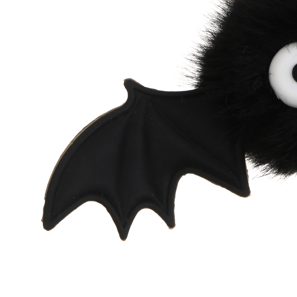 Игрушка для кошек тм VETTA, летучая мышь, мех, 10*6см - #3