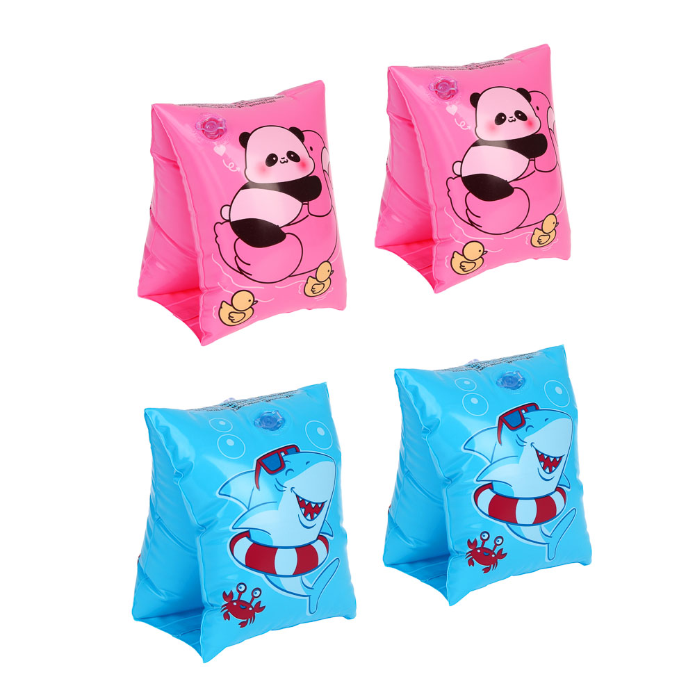 Нарукавники для плавания, тм BY SPORT, 21x13см, ПВХ, 0.18мм, 2 дизайна - #1