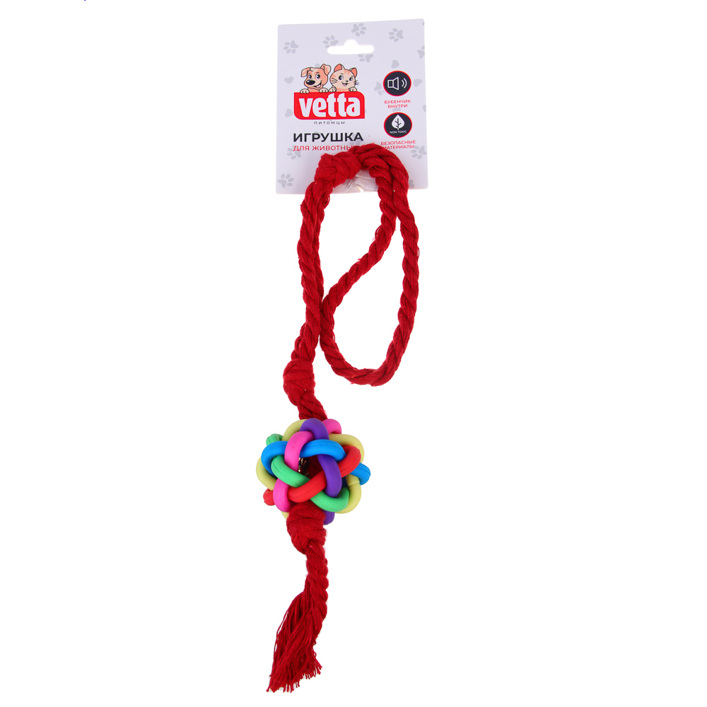 VETTA Игрушка для домашних животных, хлопок, ТПР, 43 см - #5