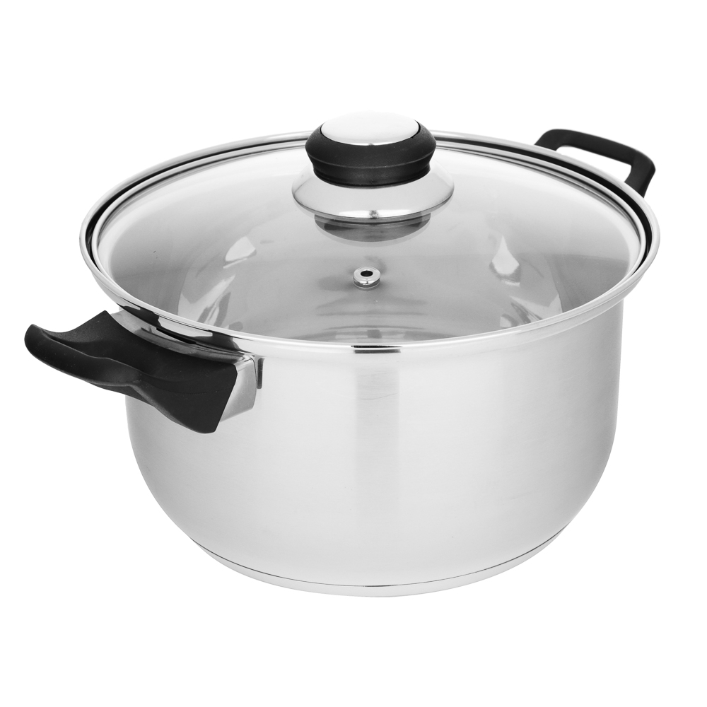 Стрейтон Кастрюля 20х11,5см, 2,9л, со стекл. крышкой - #2