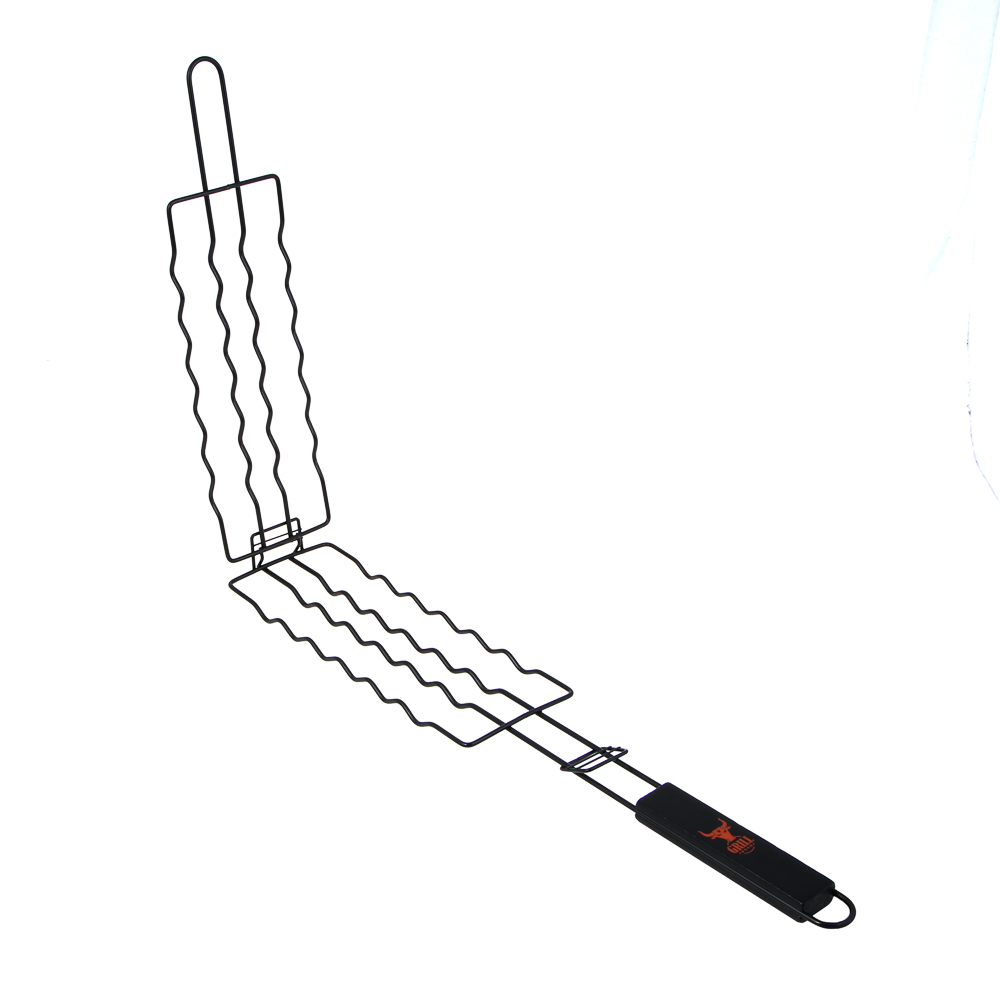 Решетка-гриль для сосисок тм GRILLBOOM, с антипригарным покрытием, 250гр, 49х9х4см - #5