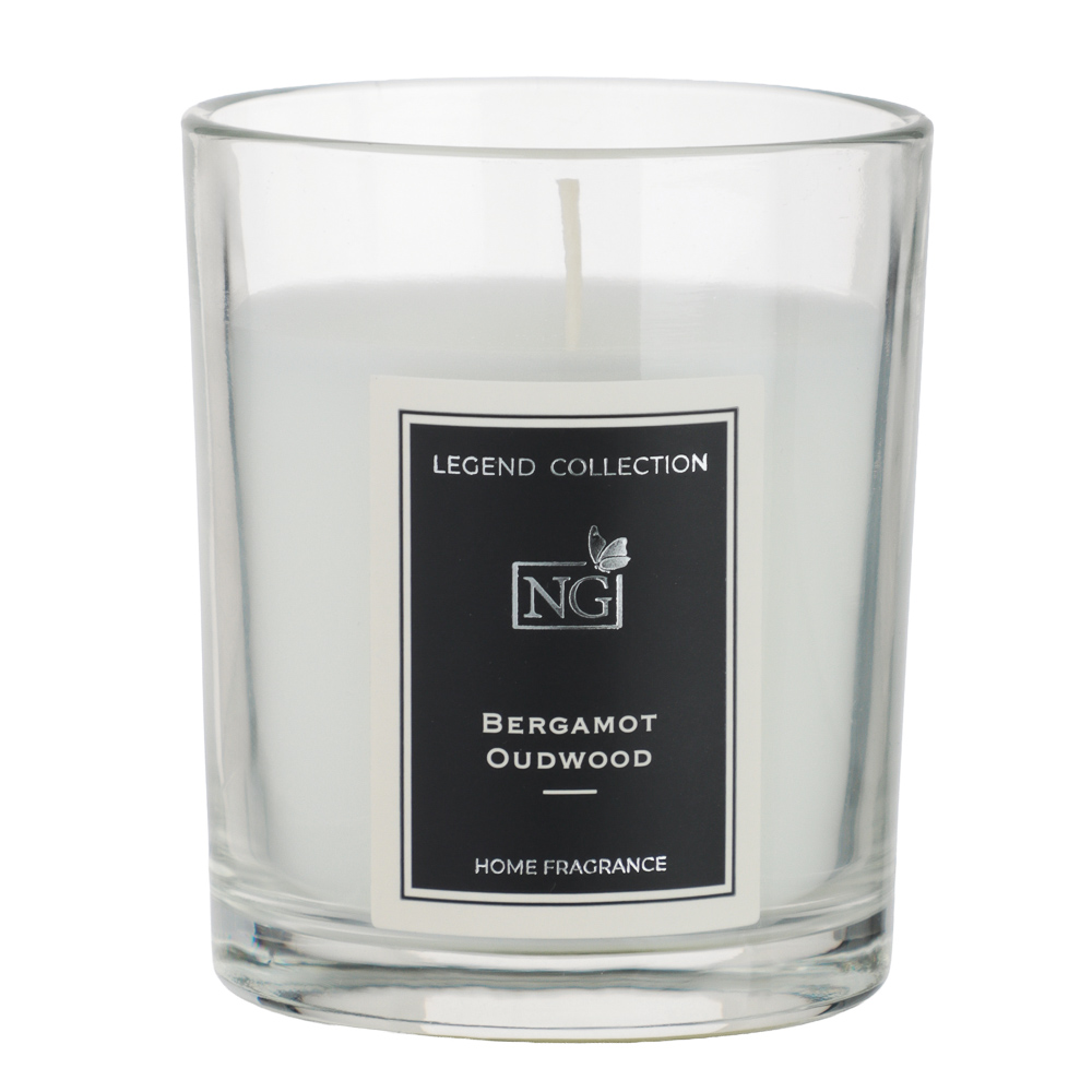 NEW GALAXY Свеча ароматизированная LEGEND COLLECTION, 88 гр, Bergamot Oudwood - #4