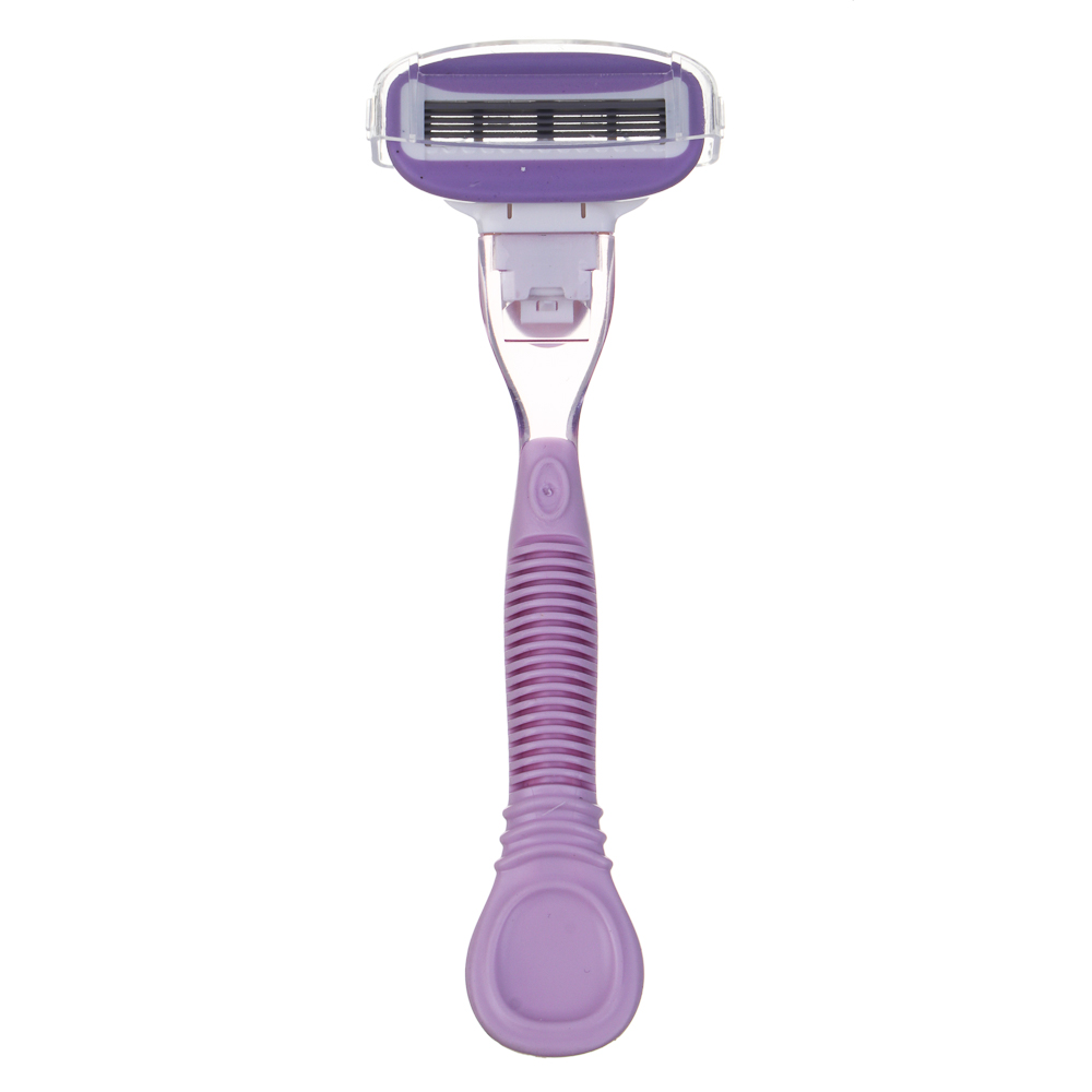 PROWAY Станок для бритья женский (5 лезвий) + 2 сменных кассеты, пластик - #7