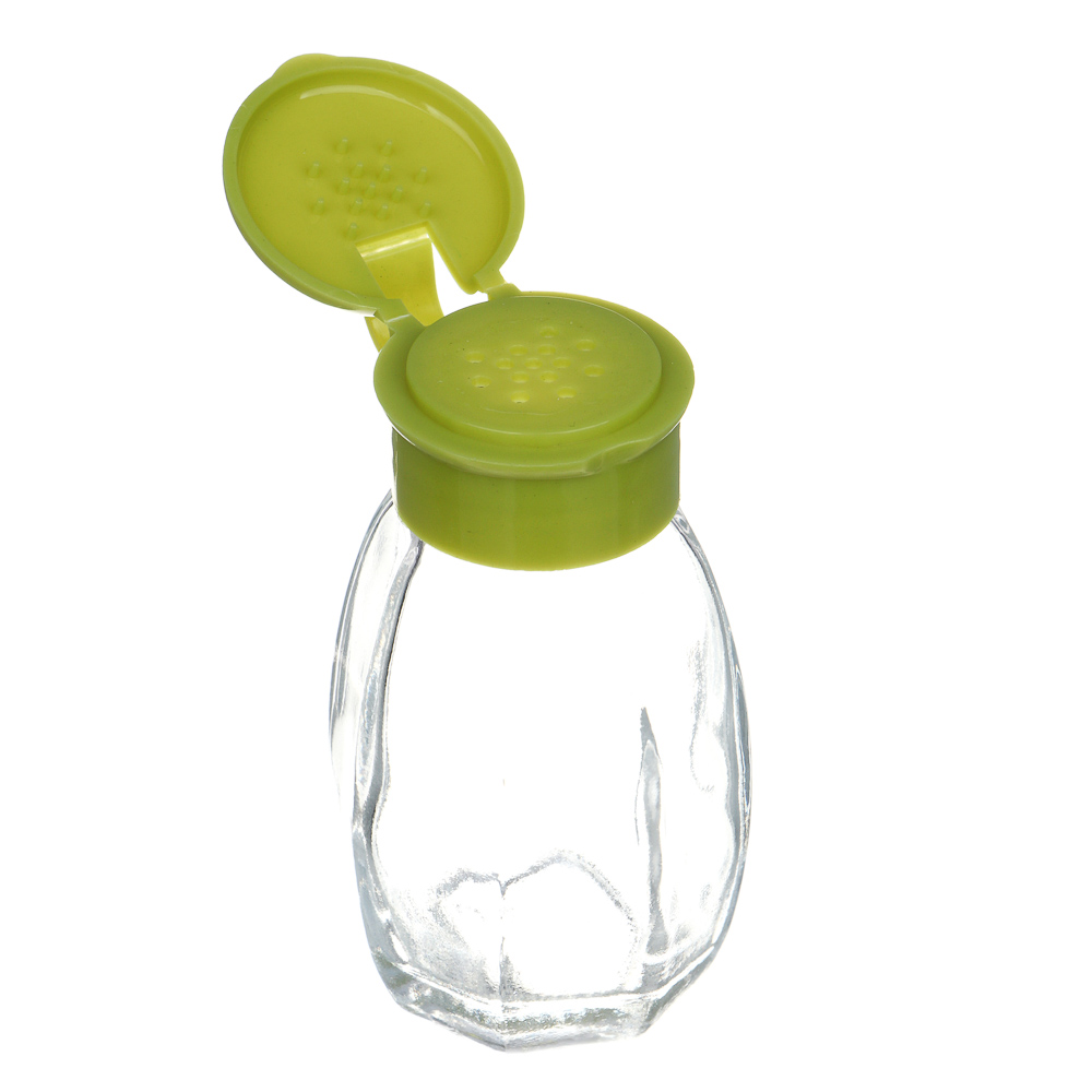 Солонка, стекло, пластик, 3,3х7,3см - #4