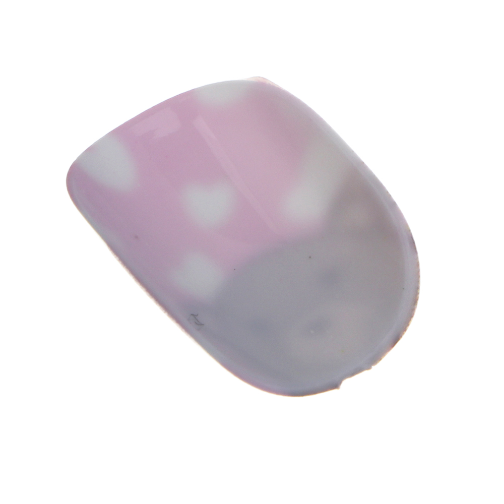 ЮНИLOOK Набор накладных самоклеящихся ногтей, детский, 24шт, 6 дизайнов - #6