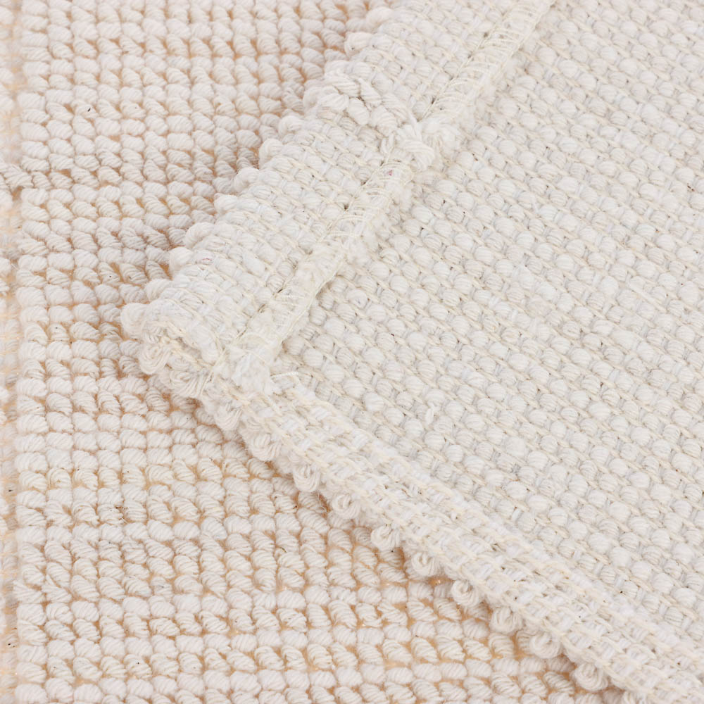 Коврик петельный, хлопок, 60x40см, одинарный, экрю - #3