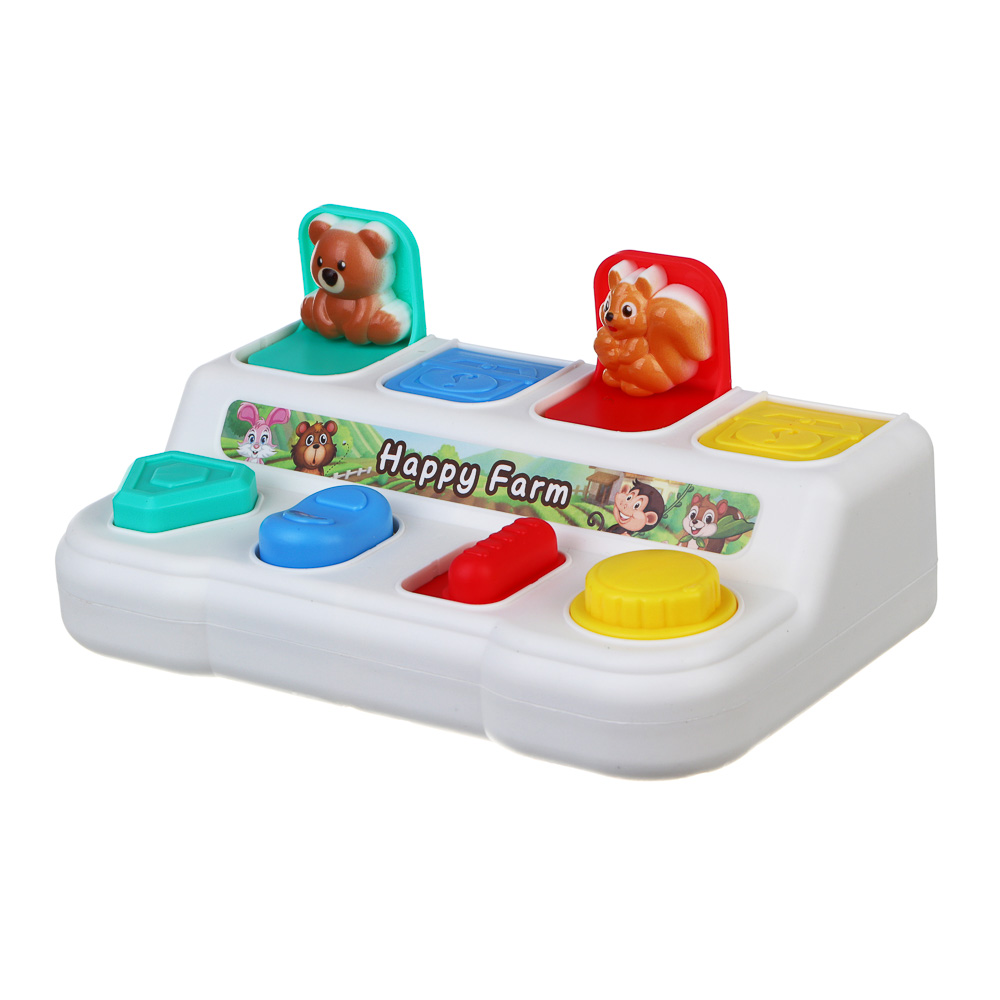 Развивающая игрушка сортер "Играем в прятки", ABS, 12,1х6х19,1см - #6