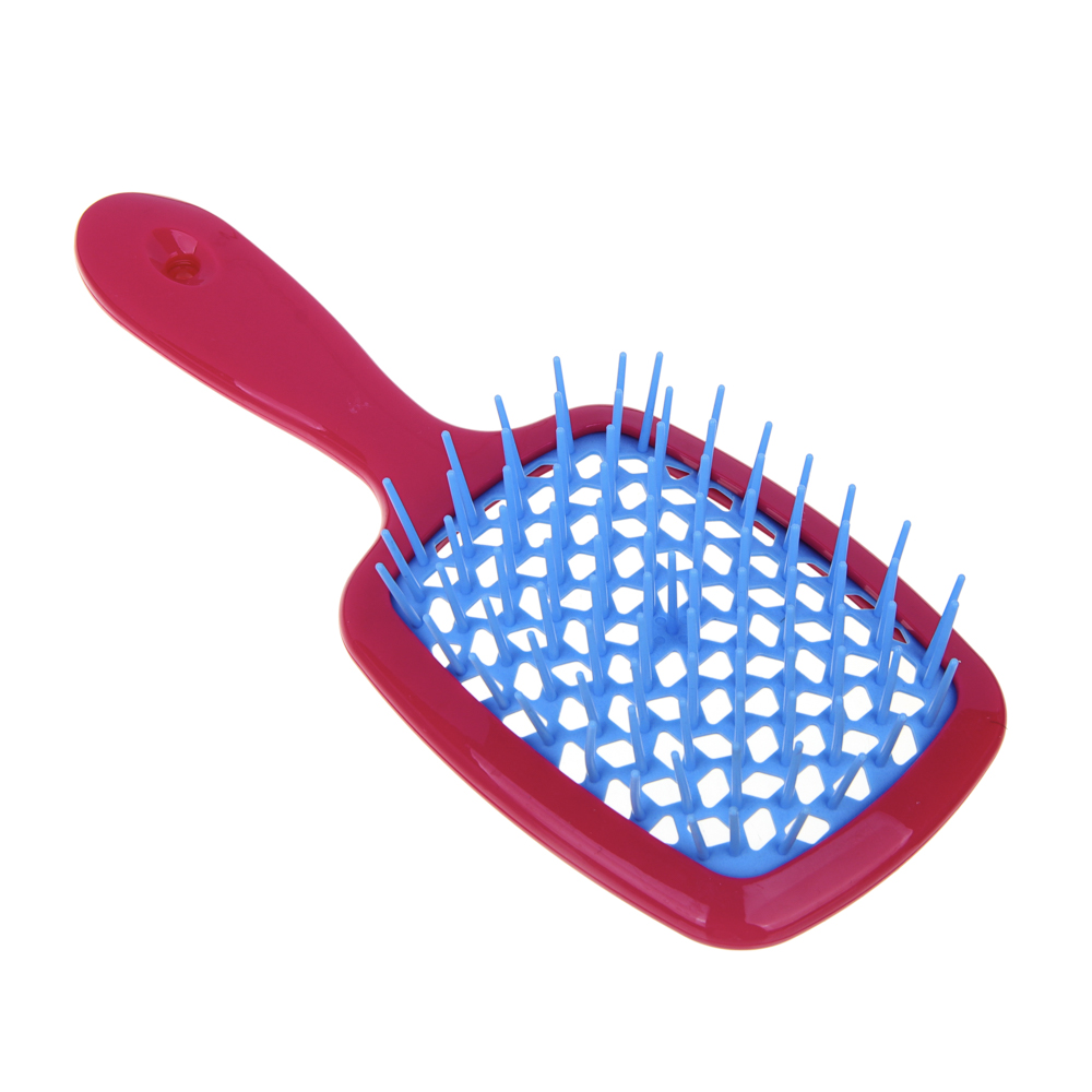 Расческа массажная тм ЮНИLOOK, 20,5см, ТПЭ, AБС пластик, 6 цветов - #7