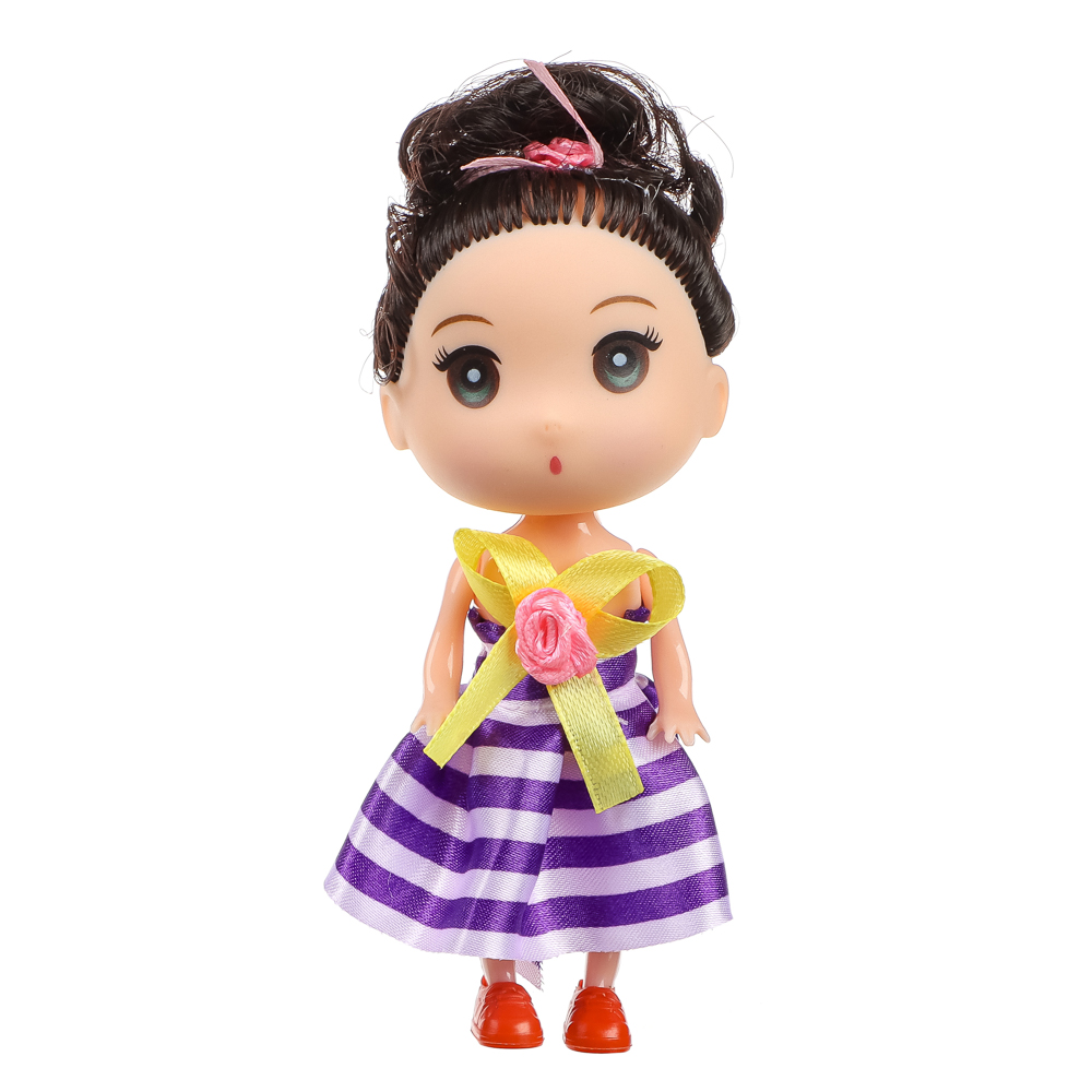 ИГРОЛЕНД Кукла 10 см с аксессуарами, PVC, PP, FBS, 44,5х7х28,5 см - #6