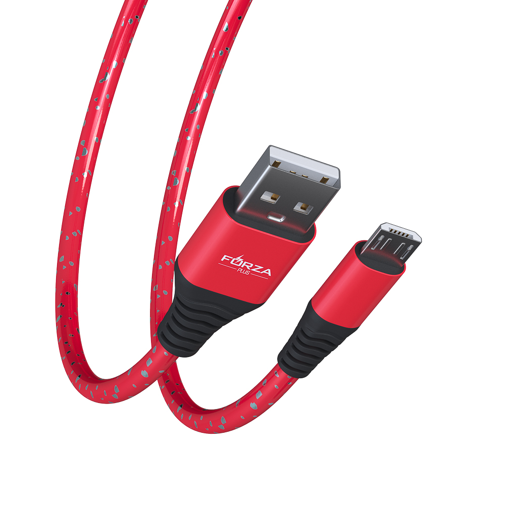 FORZA Кабель для зарядки Звёздное небо Micro USB, 1м, 2А, 4 цвета, пакет - #5