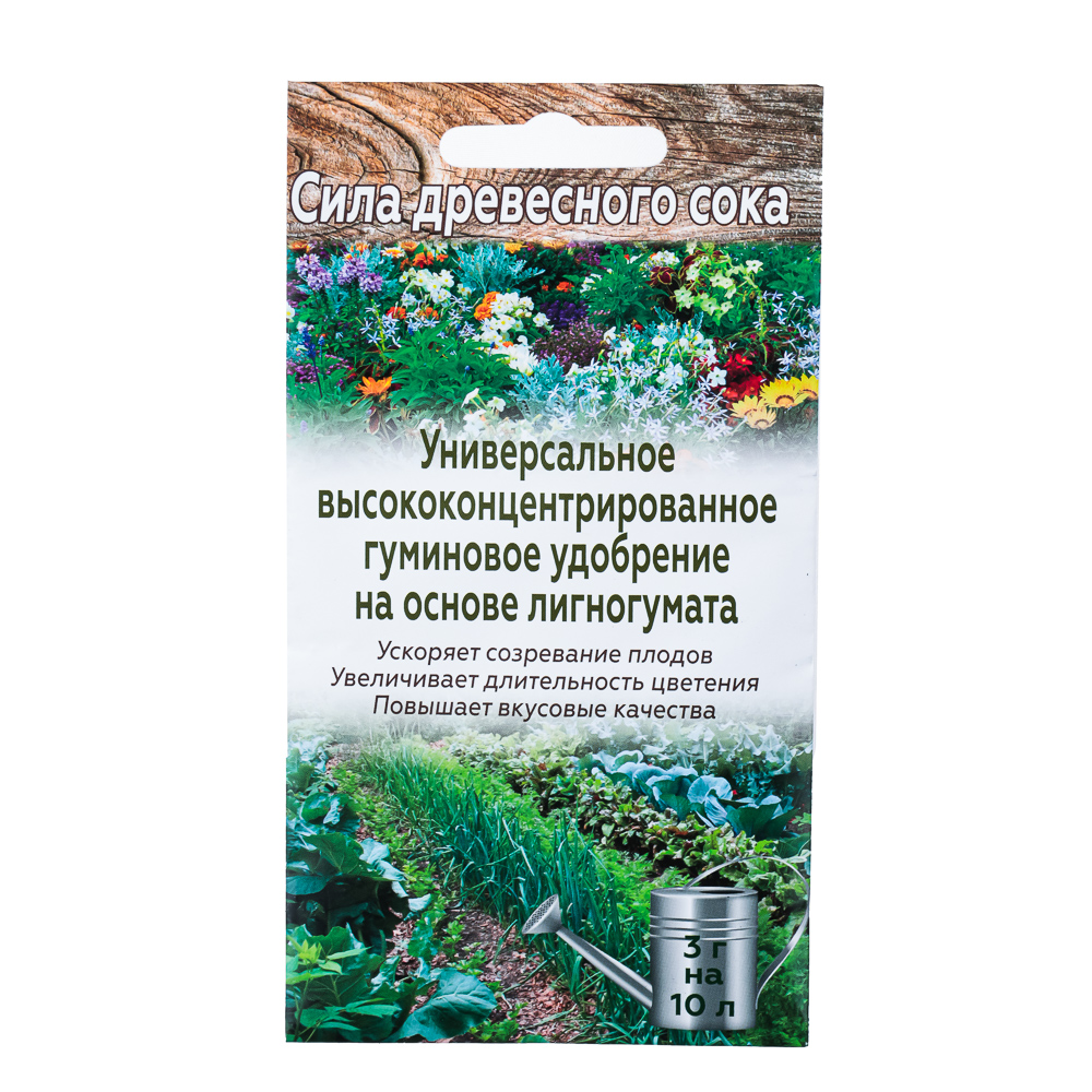 Сухое торфо-гуминовое удобрение Флора-С, 30 г