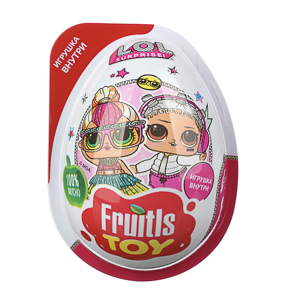 Мармелад в пластиковом яйце с игрушкой Fruitls TOY - #2