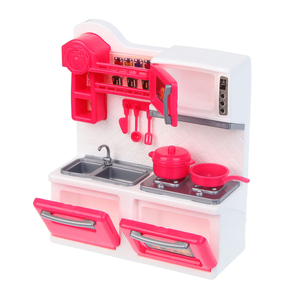 ИГРОЛЕНД Игровой набор Кухня с продуктами, PP, ABS, 41х7,3х23,6 см - #12