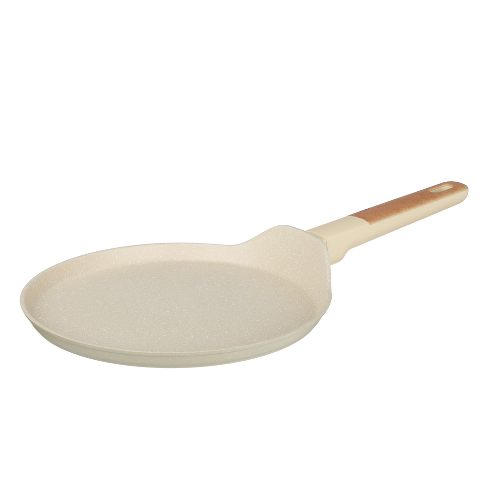 SATOSHI Кантри Сковорода литая блинная d24см, антипригарное покрытие мрамор, индукция, 3 цвета - #2