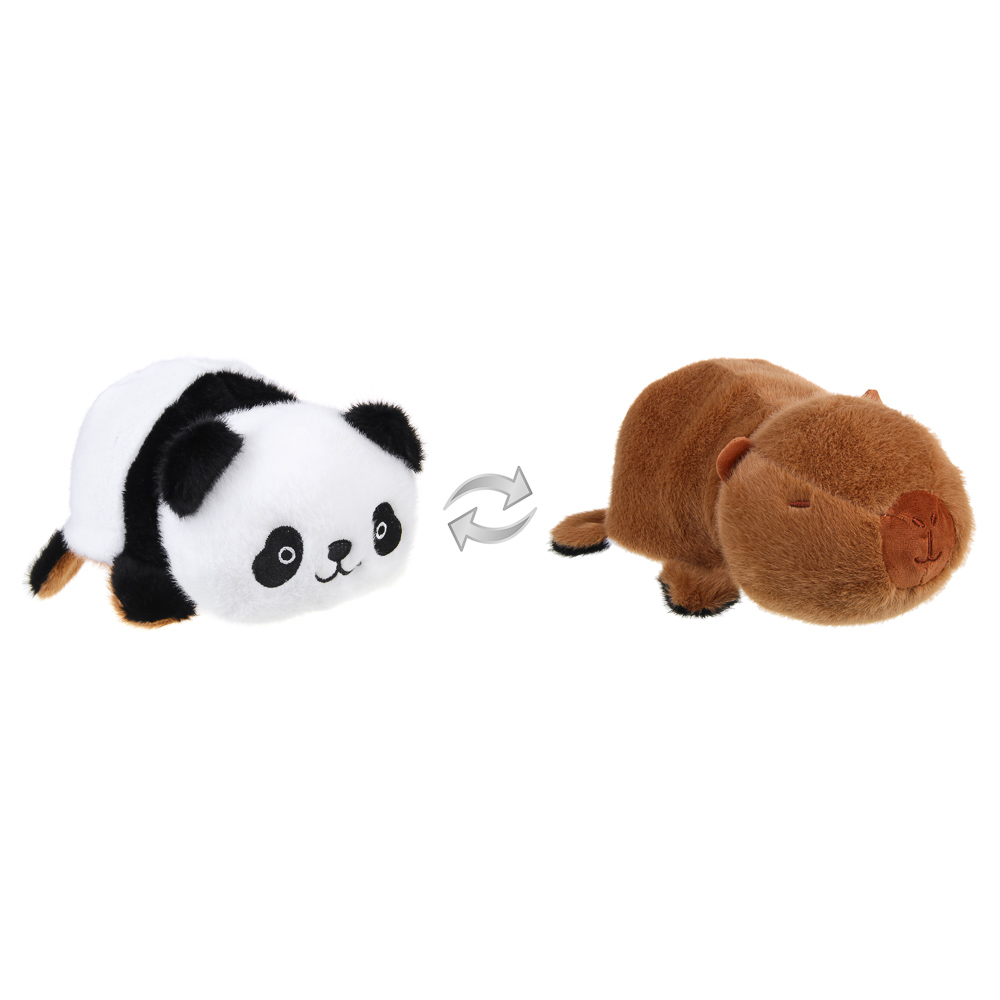 ИГРОЛЕНД Мягкая игрушка "Вывернушка-зверушка", 22 см, полиэстер, 3 диз. - #5