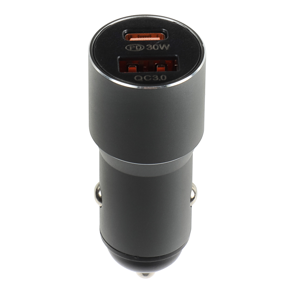 ЕРМАК Зарядное устройство в авто, USB QC3.0+PD, 5V-3A, 9V-3A, 12V-2,5A, металл - #5