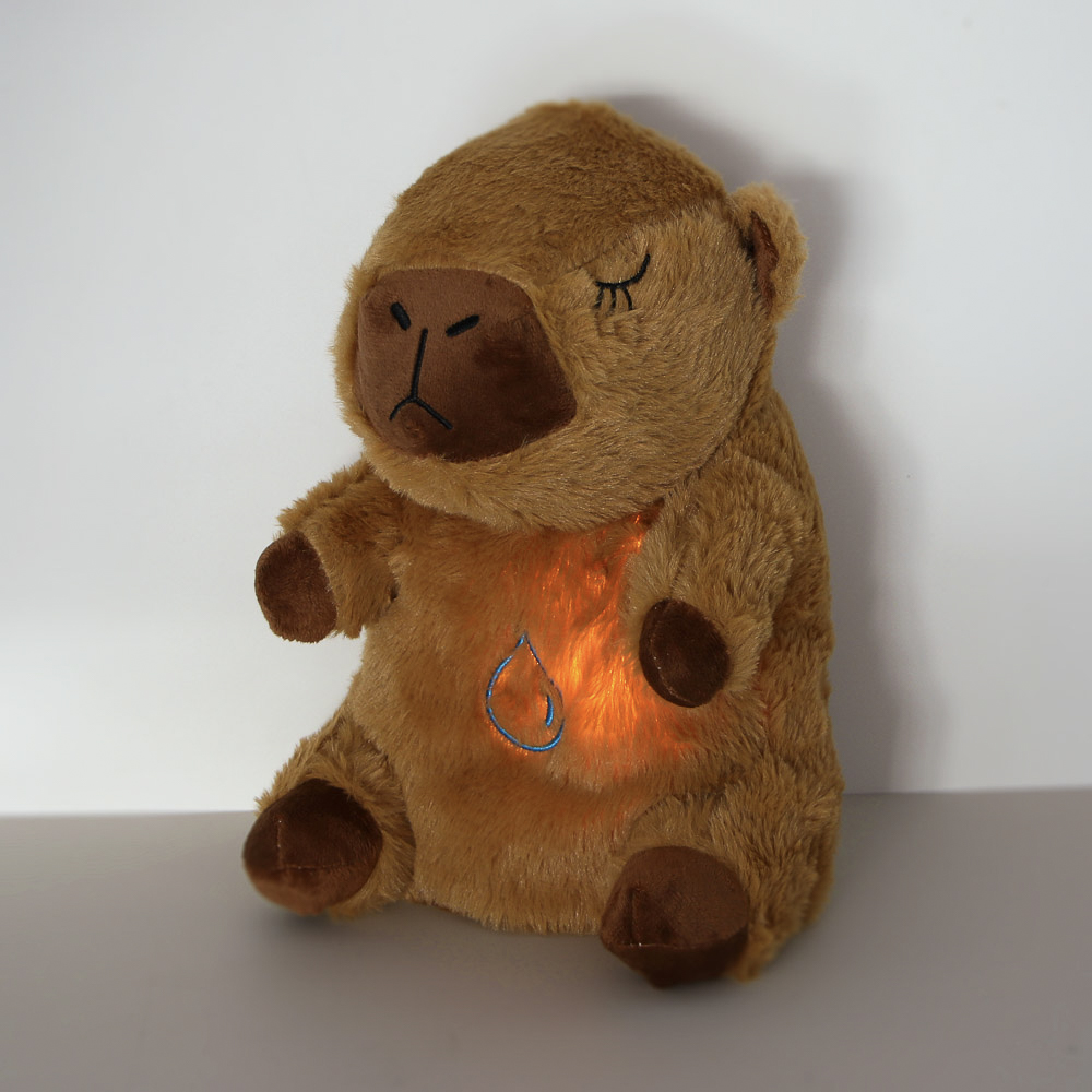 ИГРОЛЕНД Игрушка мягкая "Сплюша" в виде животного, 28 см, движ., свет, звук, ABS, полиэстер, 3хААА - #9