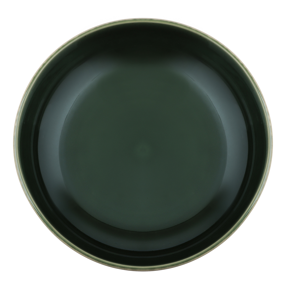 Тарелка для супа/салатник 20х5см, 830мл, тм MILLIMI Верде, керамика - #3