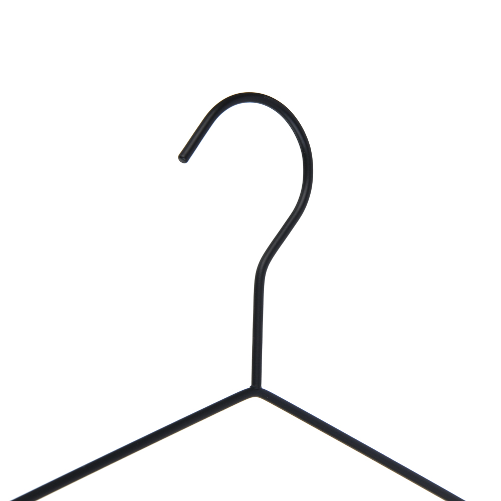 VETTA Вешалка с перекладиной, 41х19.5х0.3 см, металл, дерево, черный глянец - #4