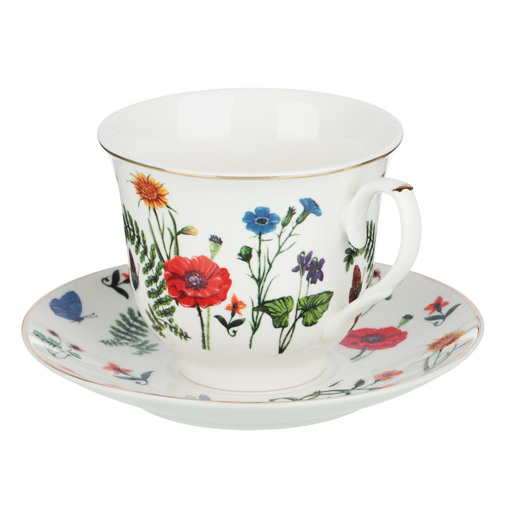 Набор чайный 4 пр., 225мл, MILLIMI, Аличе, фарфор - #3