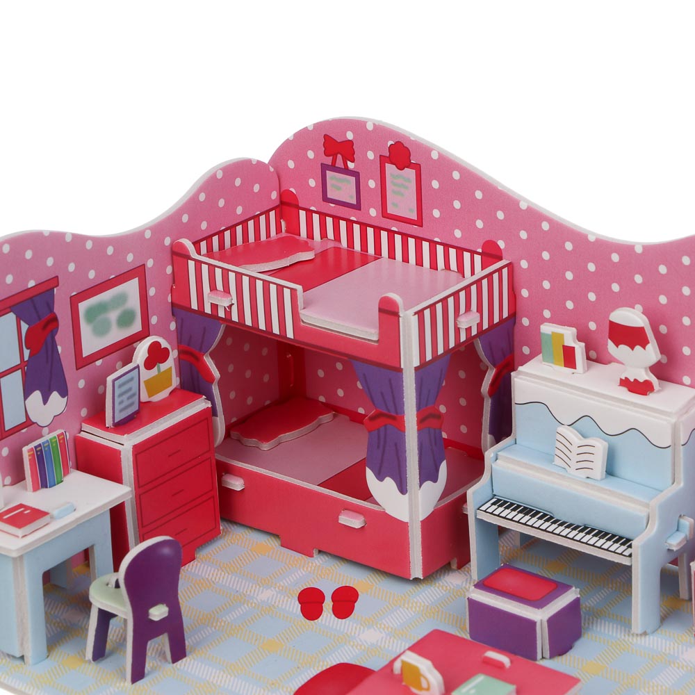 ХОББИХИТ Набор для творчества "Комната", EPS, бумага, 21х14,5см, 4 дизайна - #9