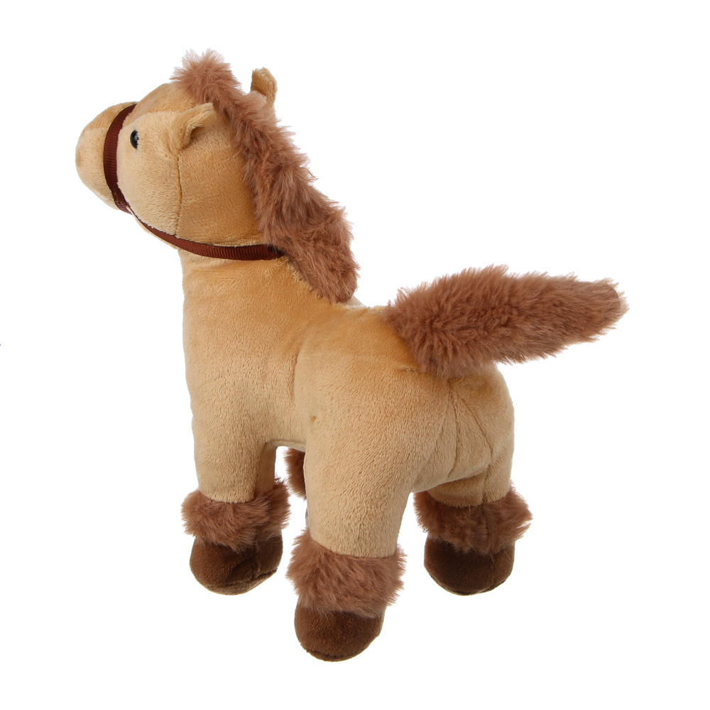 СНОУ БУМ Мягкий сувенир Лошадка 8x16x19 см, полиэстер - #5