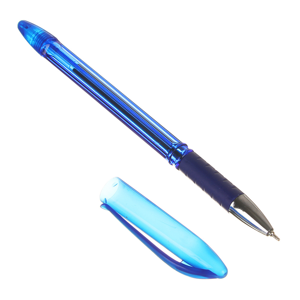 ClipStudio Ручка шариковая синяя, маслянные чернила, тонир.корпус, накладка, 0,5мм, инд. маркировка - #2