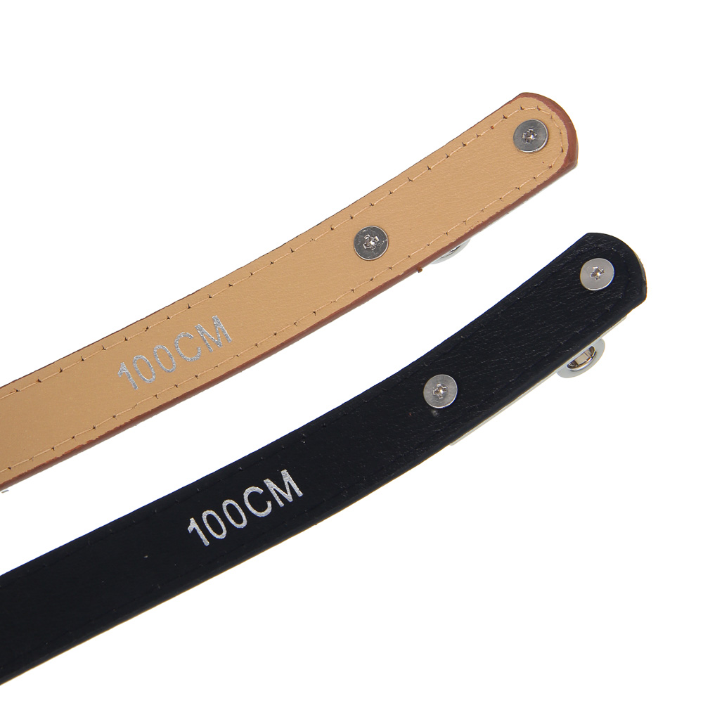 ЮL Ремень женский с поворотной пряжкой, ПУ, металл, ширина 1,8см, длина 100 см, 2 цвета, РЖ25-02 - #5