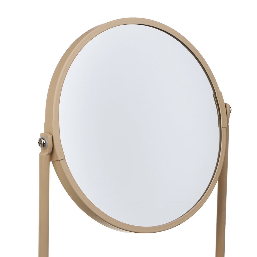 Зеркало в железной оправе тм VETTA Монтана, бежевый, 18,5x8,2x25см - #2