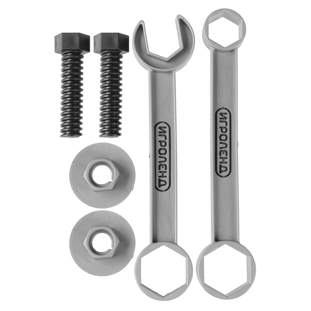 ИГРОЛЕНД Набор инструментов ключи и гайки, PP, 10х20х2 см - #2