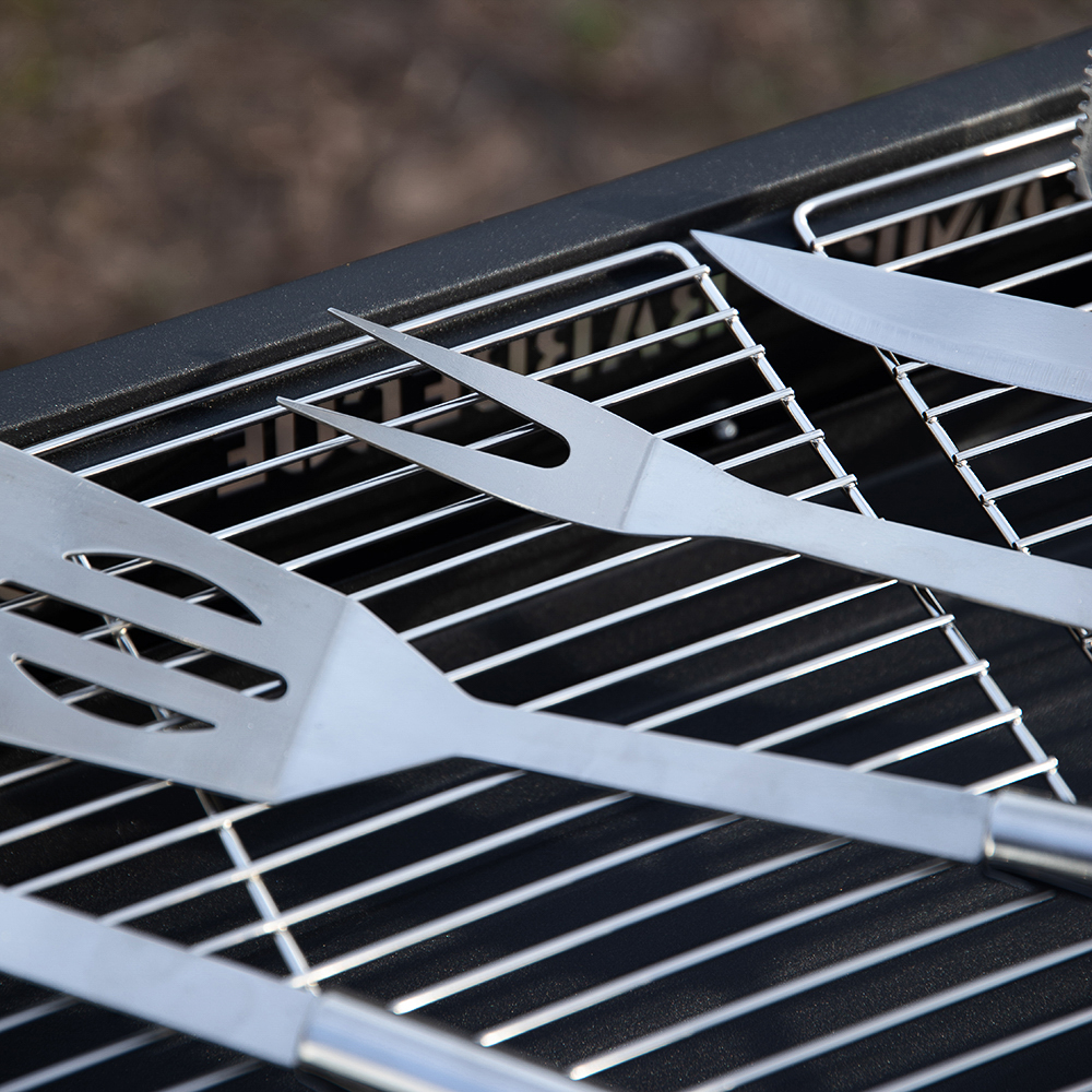 Набор для гриля 5 в 1 тм GRILLBOOM, нерж. сталь 420/410, в защитном чехле - #20